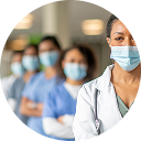 Group of healthcare specialists